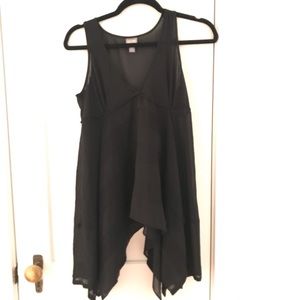 Converse Sheer Black Dress